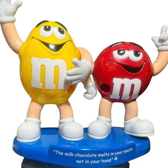 Vintage M & M Candy Dispenser Fun Machine “Melts in Your Mouth…” - Picture 3 of 3